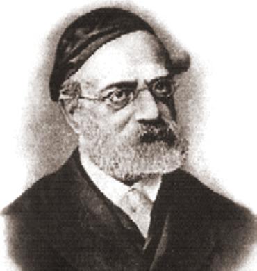 Samson Rafael Hirsch im Porträt mit Vollbart und Brille